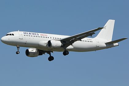Hermes Airlines aircraft