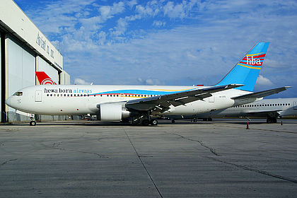 Hewa Bora Airways aircraft