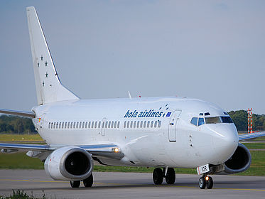 Hola Airlines aircraft