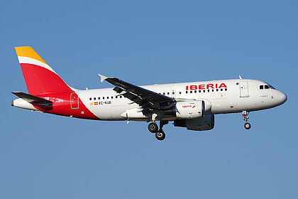 Iberia aircraft