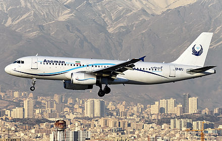 Iran Aseman Airlines aircraft