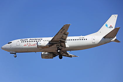 Iranian Naft Airlines aircraft