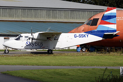 Isles of Scilly Skybus aircraft
