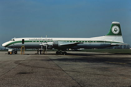 Jamahiriya Air Transport aircraft
