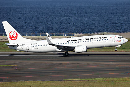 Japan Transocean Air aircraft