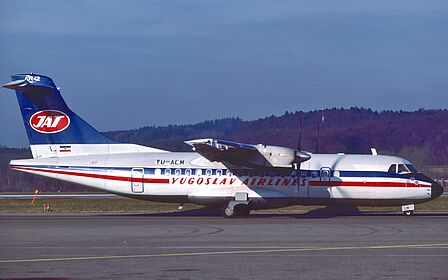 JAT Yugoslav Airlines aircraft