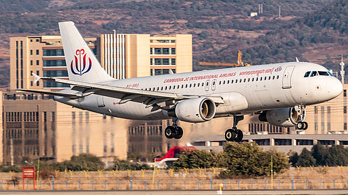 JC International Airlines aircraft