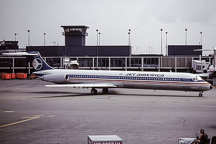 Jet America Airlines aircraft