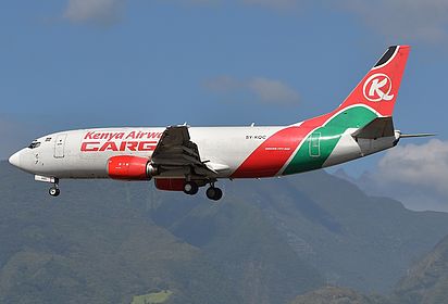 Kenya Airways Cargo aircraft