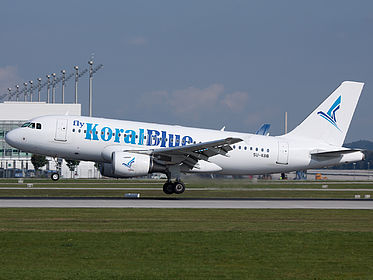 KoralBlue Airlines aircraft