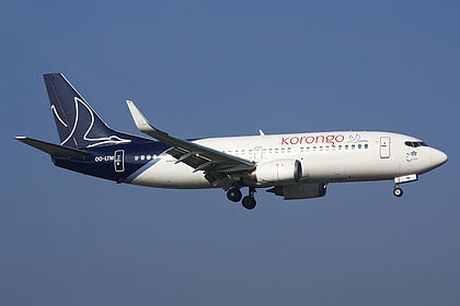 Korongo Airlines aircraft