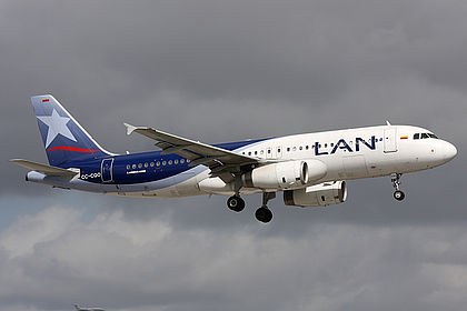 LAN Colombia aircraft