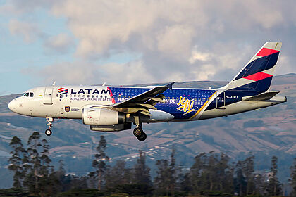 LATAM Airlines Ecuador aircraft