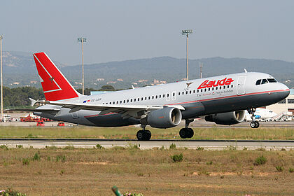Lauda Air aircraft
