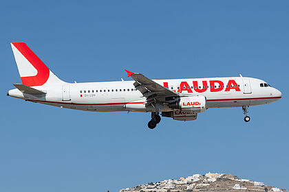 Lauda Europe aircraft