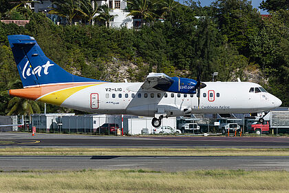 LIAT aircraft