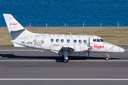 Life Flight aircraft