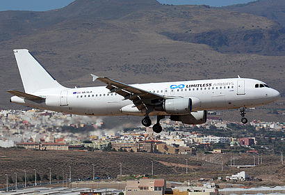 Limitless Airways aircraft