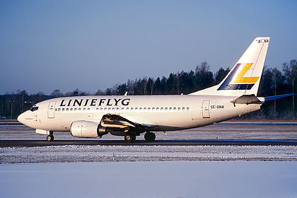Linjeflyg aircraft photo 2
