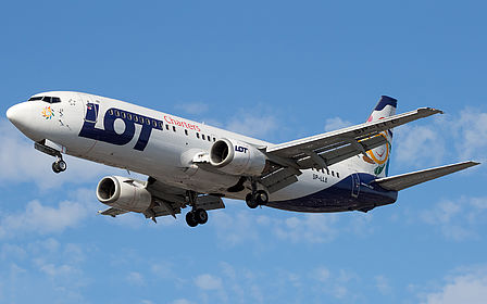 LOT Charters aircraft