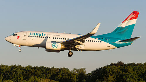 Luxair aircraft