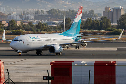 Luxair aircraft photo 2