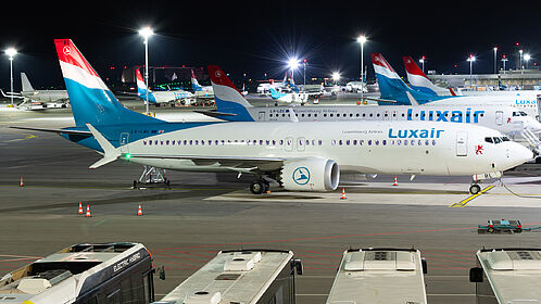 Luxair aircraft photo 6